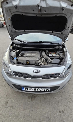 Kia Rio cena 21500 przebieg: 140000, rok produkcji 2012 z Warszawa małe 106